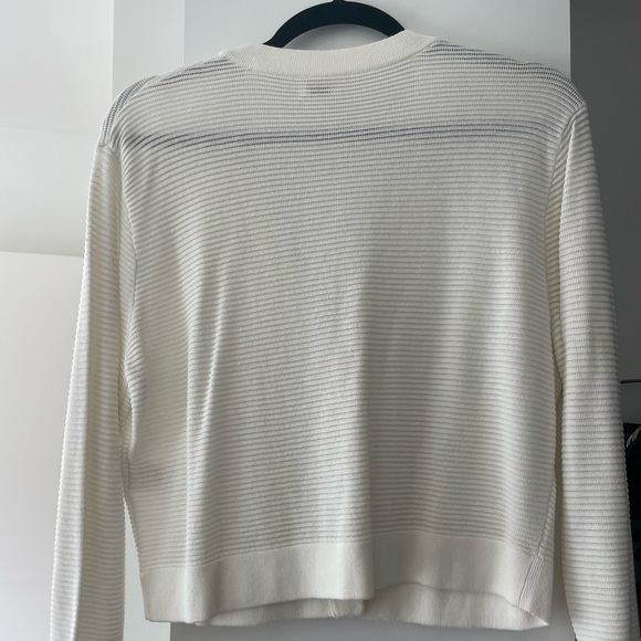 Aritzia Wilfred White Caridgan - Size L (never worn) - Picture 3 of 4